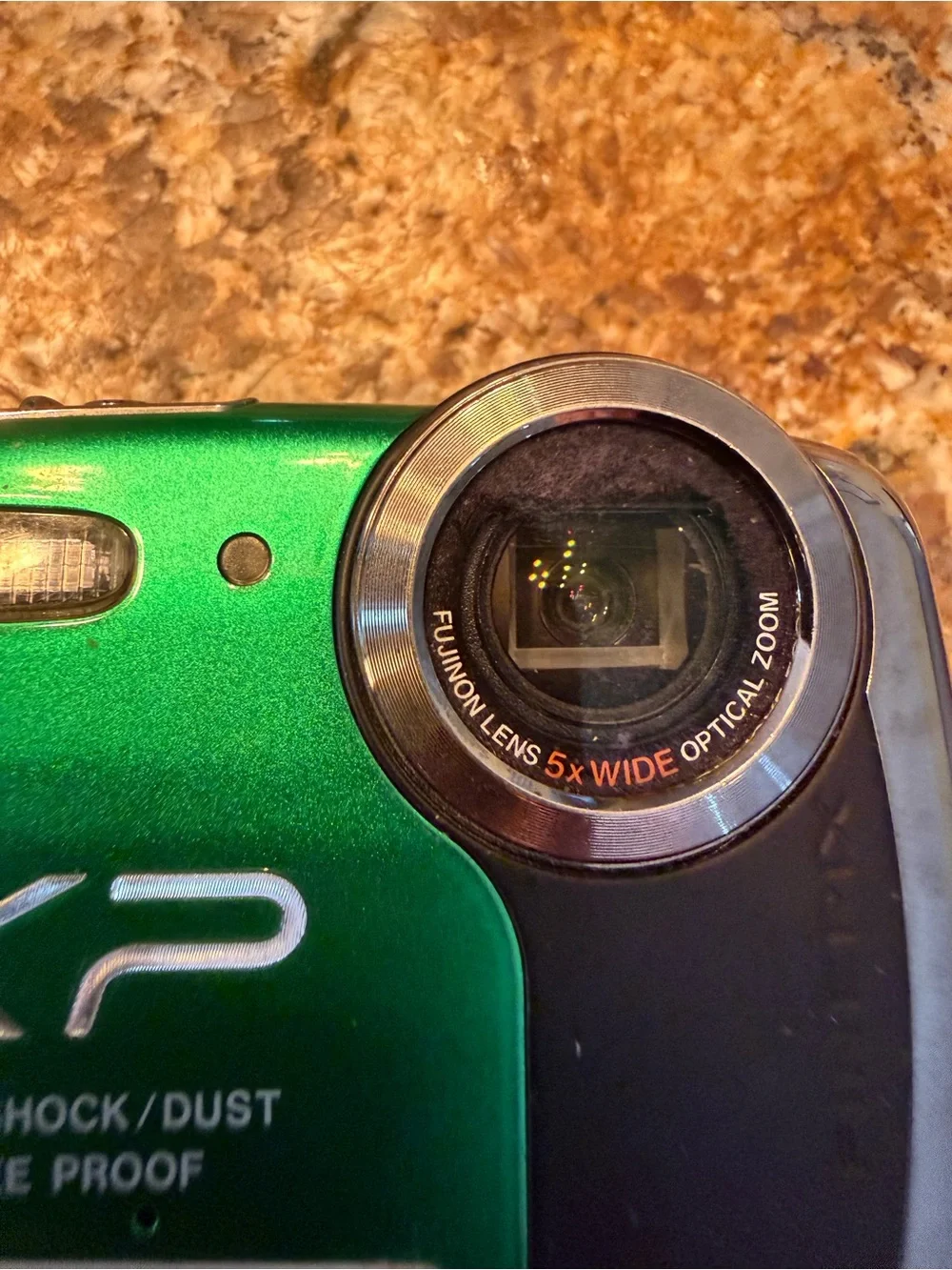 Fujifilm FinePix XP50 14MP Water/Shock/Dust/FreezeProof Digital Camera Green